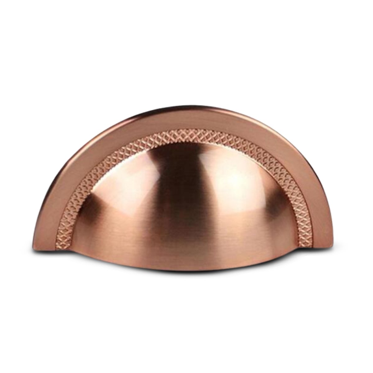 PUXADOR SHELL 48MM ROSÊ ESCOVADO