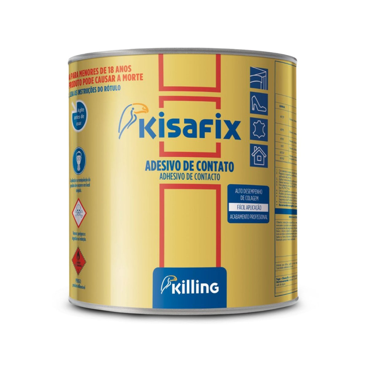 COLA CONTATO KILLING PREMIUM 750G
