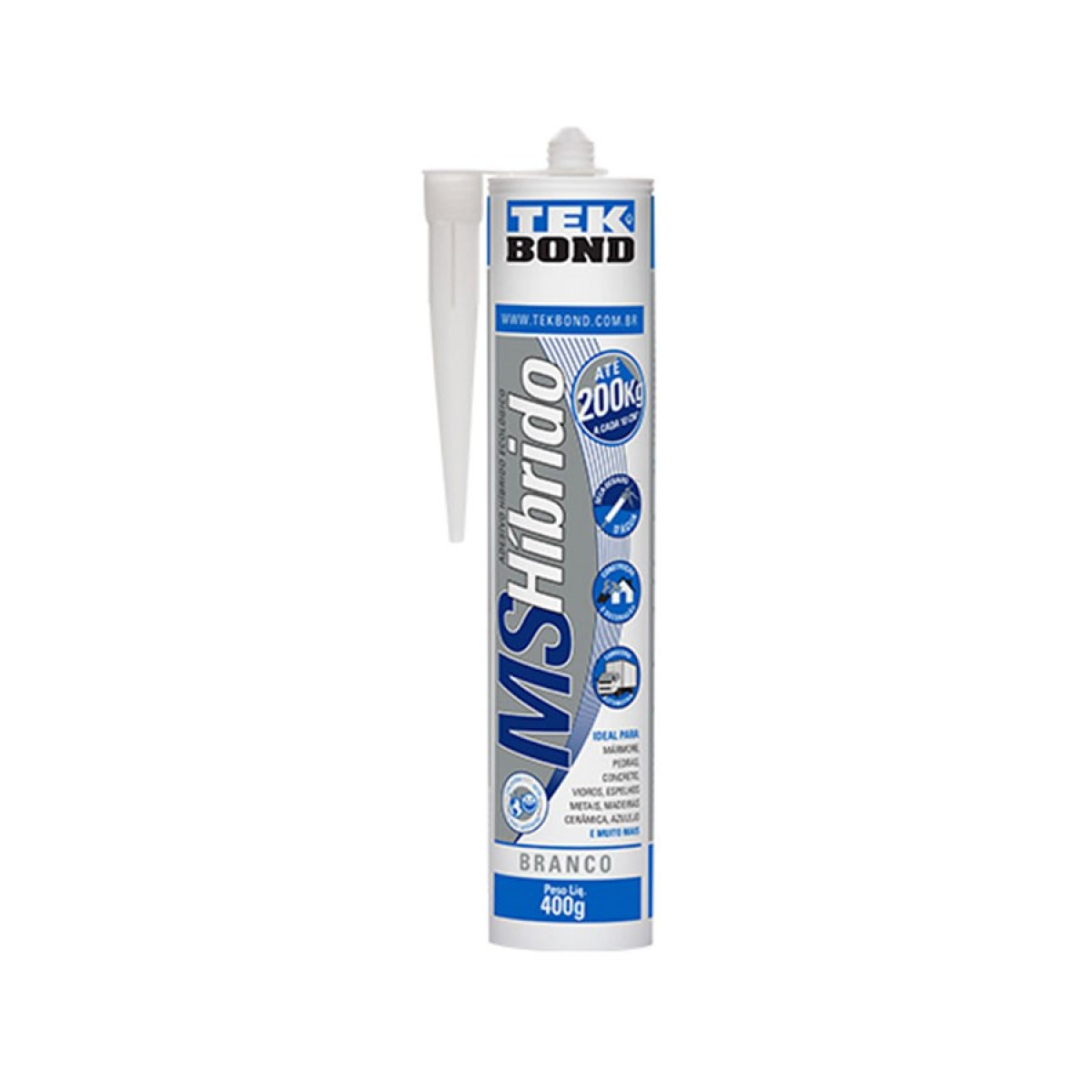 SELANTE PU HIBRIDO BRANCO 400G