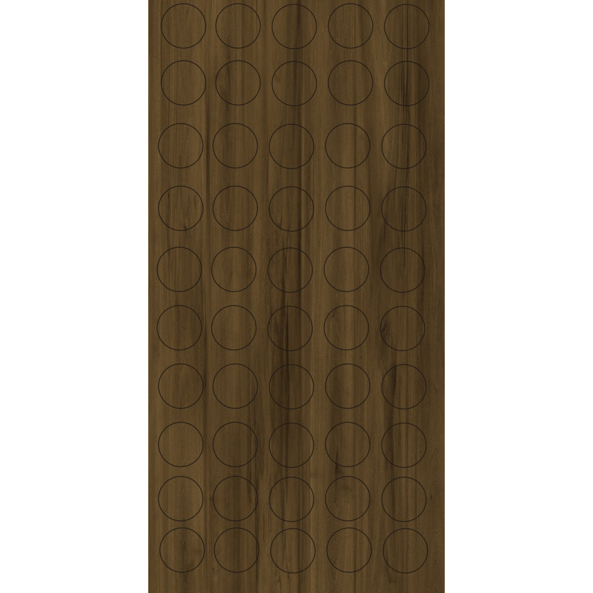 TAPA FURO 12MM CACAU BERNECK