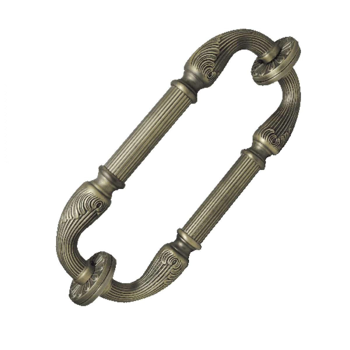 PUXADOR DUPLO DF940 ANTIQUE 400MM