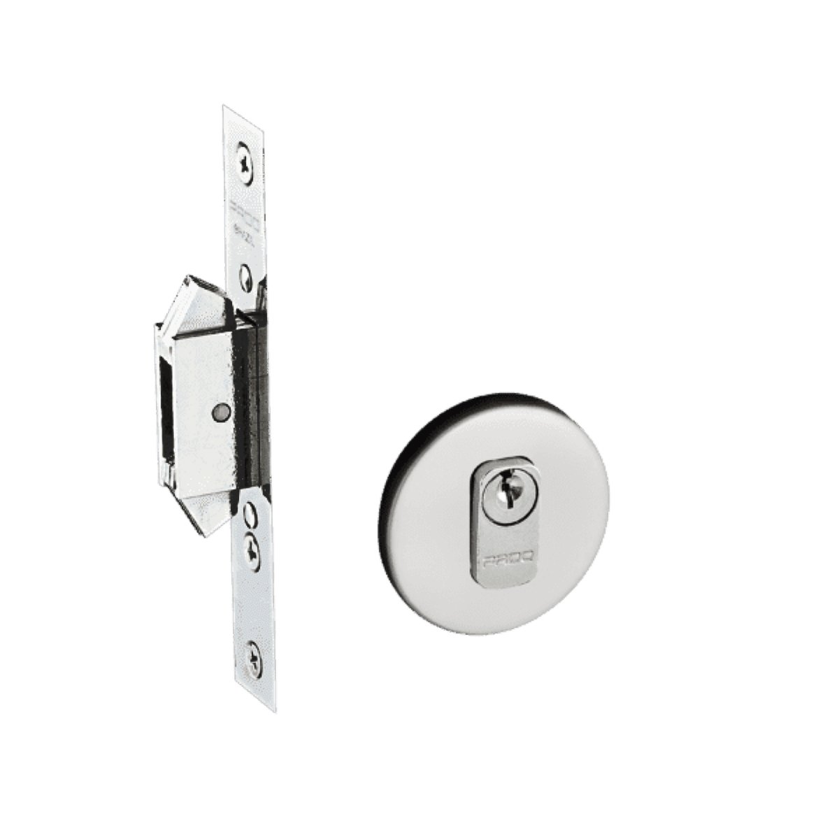 FECHADURA PADO CORRER RR2 RED. POLIDO IXP