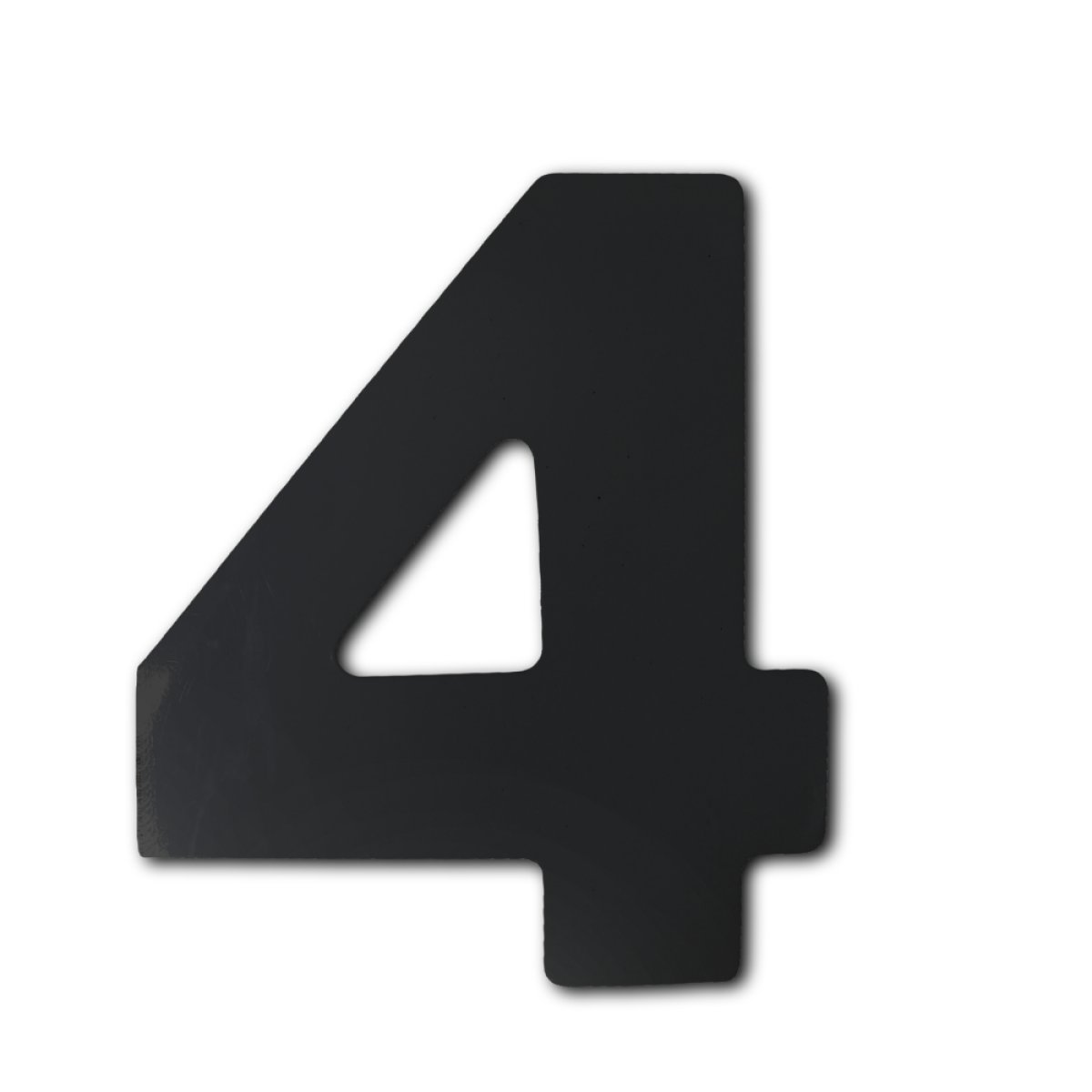 ALGARISMO ACM 18,5CM PRETO N.4