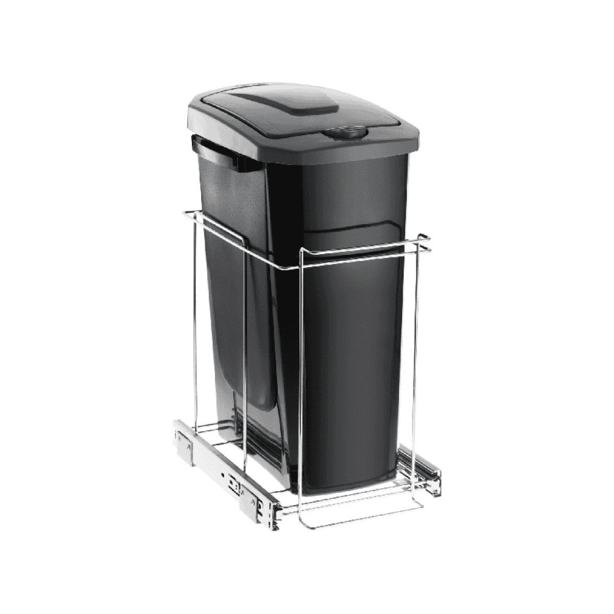 LIXEIRA DESLIZANTE SLIM C/CESTO 15L 2716