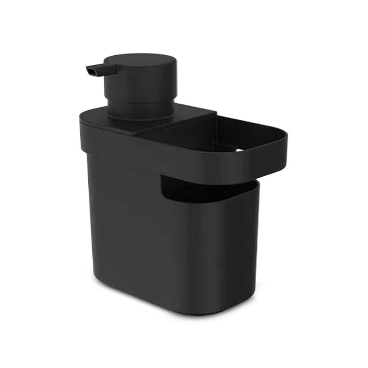 DISPENSER DETERGENTE/ORGANIZADOR TRIUM PRETO 650ML DT550