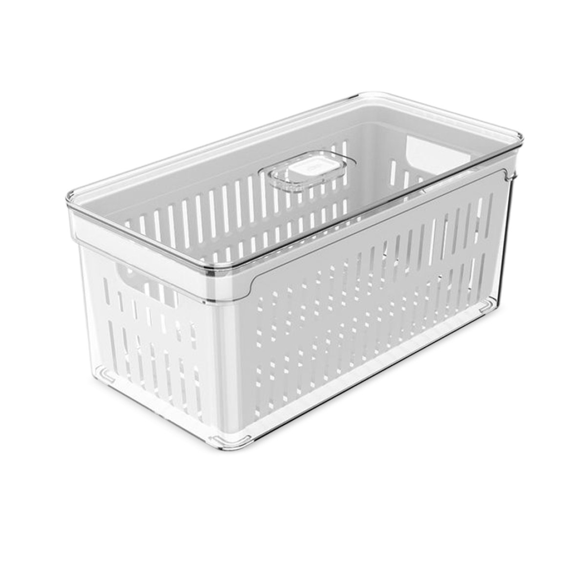 ORGANIZADOR CLEAR FRESH C/CESTO 05LT NATURAL OF350