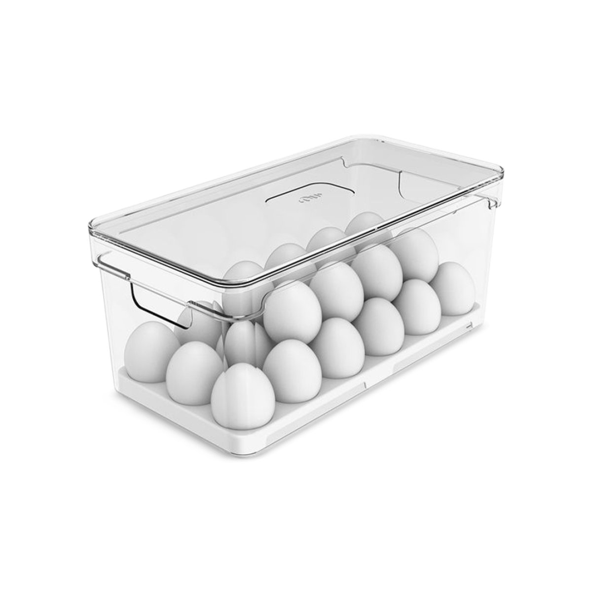 ORGANIZADOR CLEAR FRESH P/OVOS 36UN. NATURAL OF150