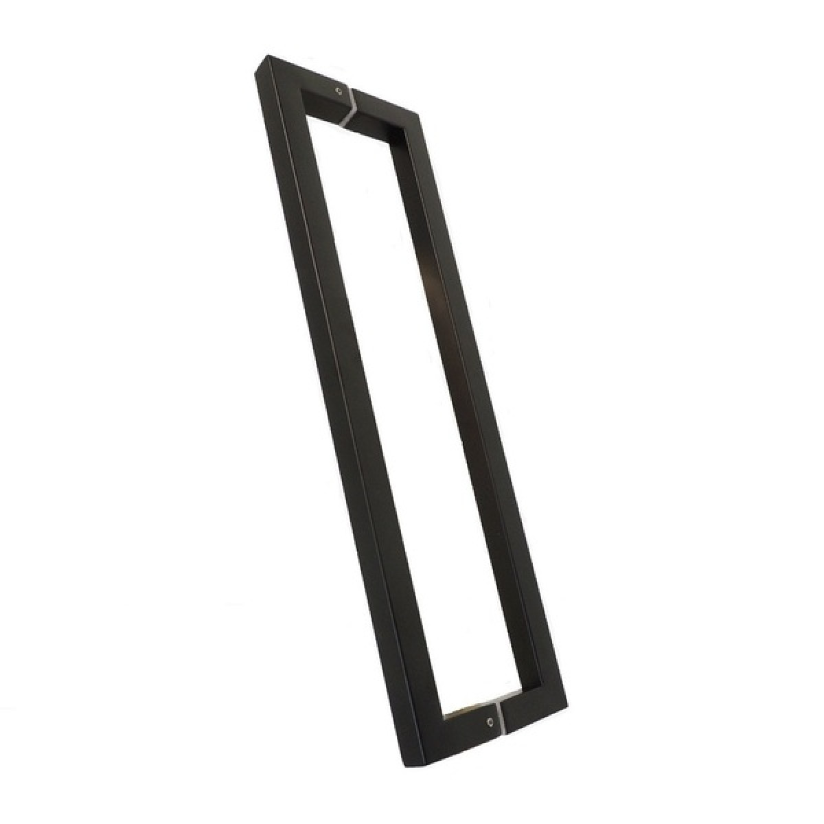 PUXADOR DUPLO DF992 200MM QUADRADO BLACK