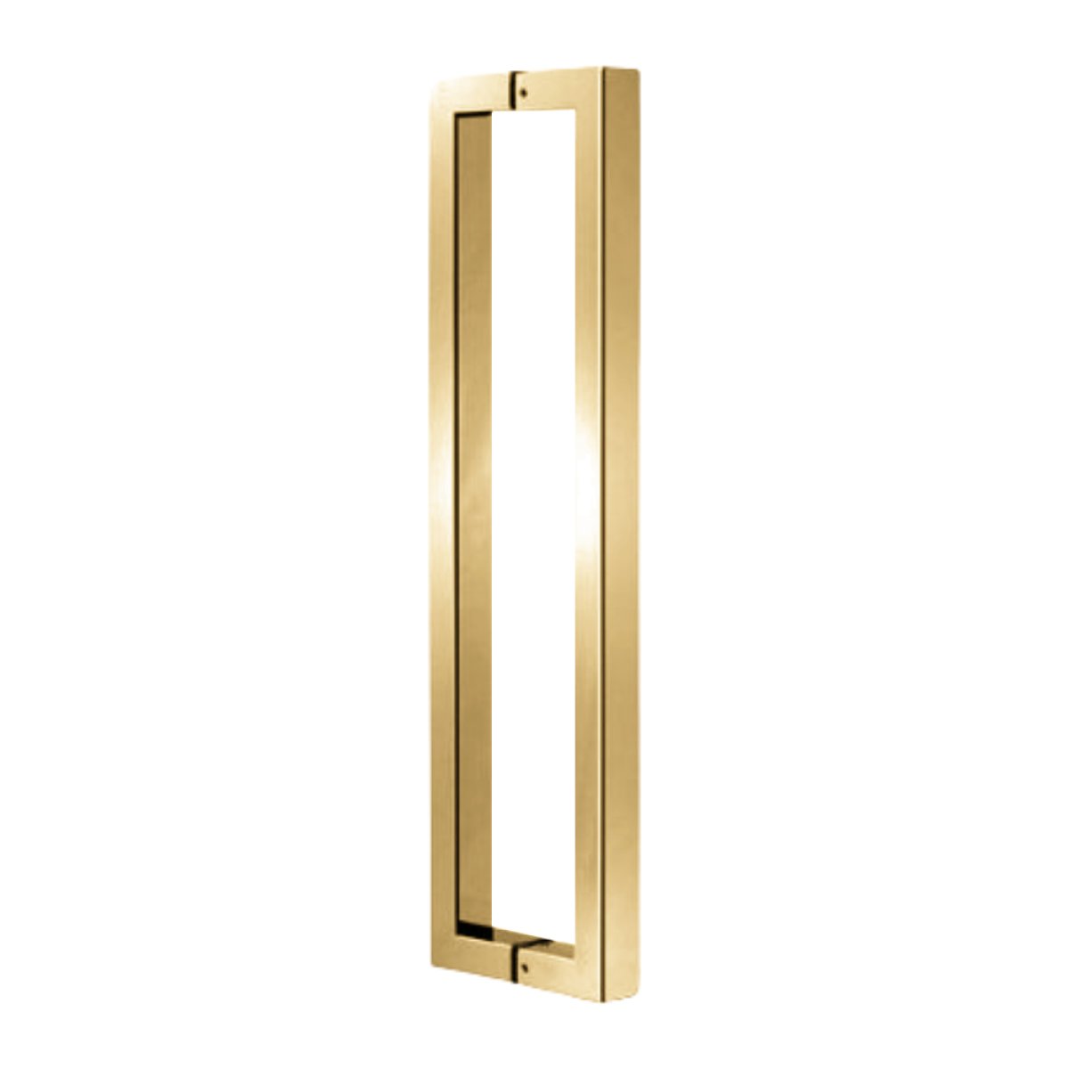 PUXADOR DUPLO DF992 200MM QUADRADO DOURADO