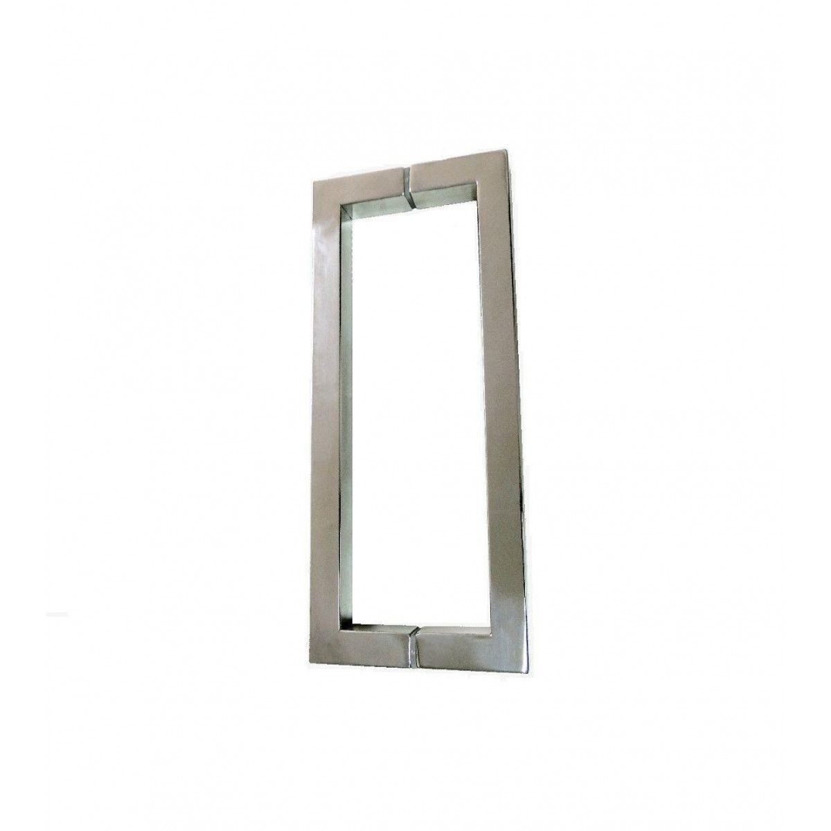 PUXADOR DUPLO DF992 300MM QUADRADO INOX ESCOVADO