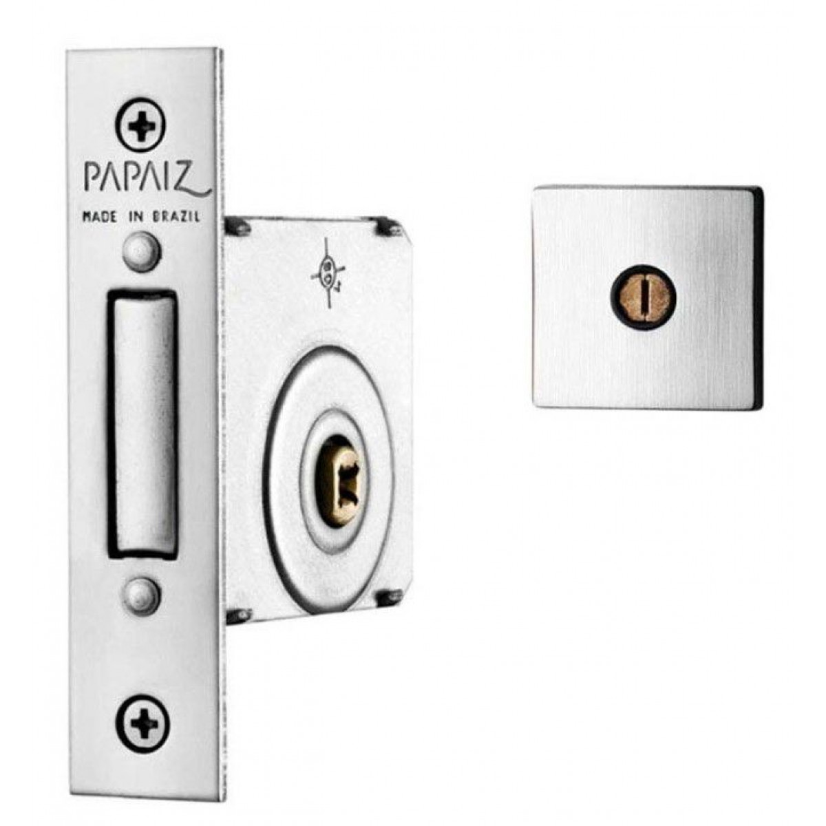 FECHADURA PAPAIZ 140 CR R-208 QUAD.TETRA