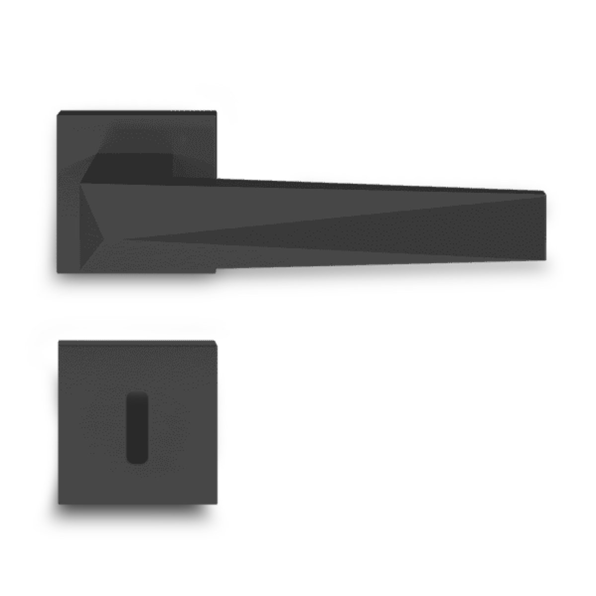 FECHADURA PADO ZM ASCOT 001-55INT GRAFITE ESCOVADO