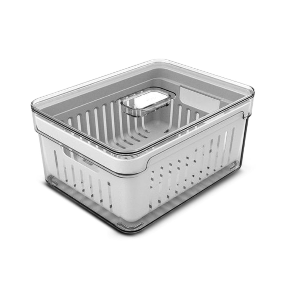 ORGANIZADOR CLEAR FRESH C/CESTO 2,2LT