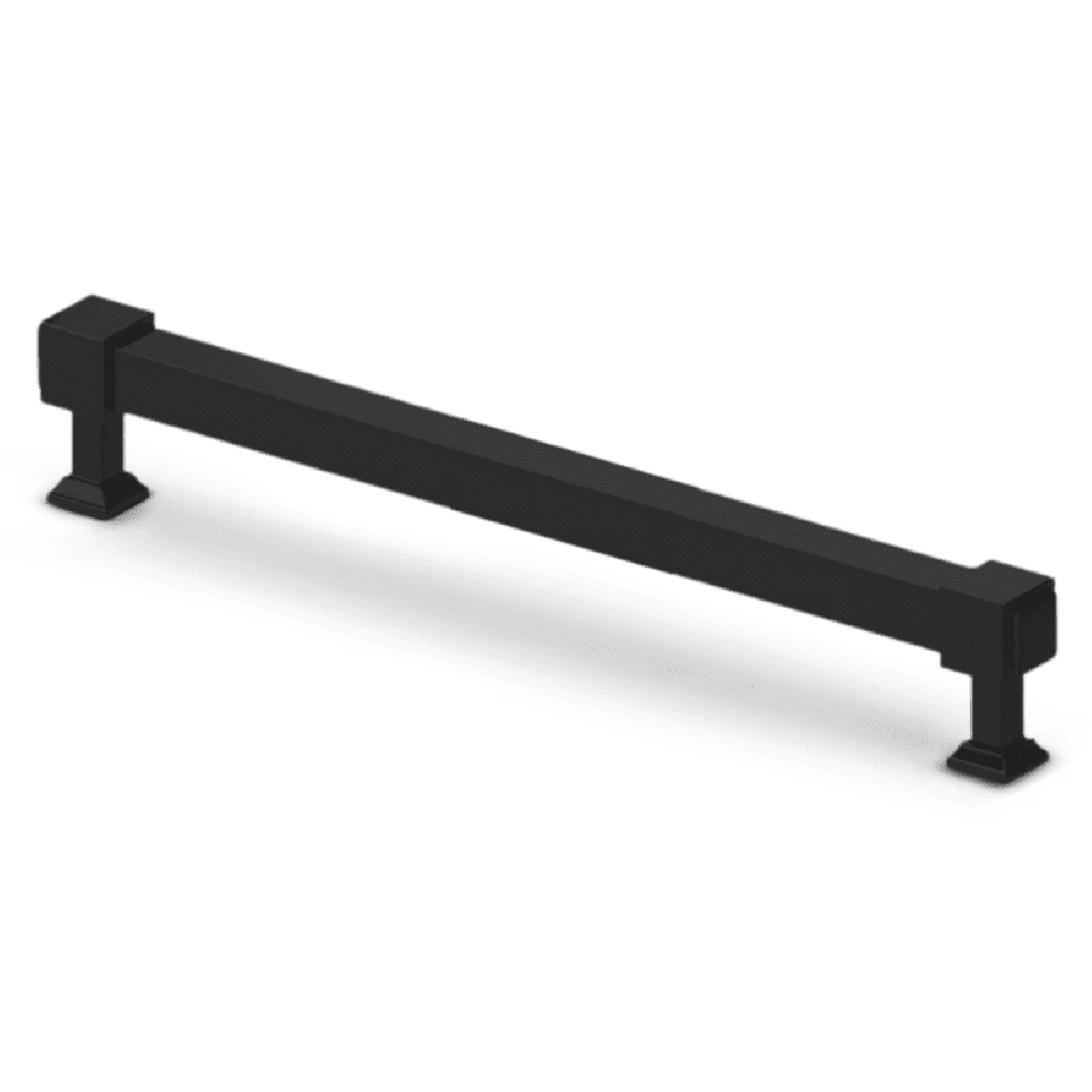 PUXADOR AMALFI 448MM PRETO FOSCO