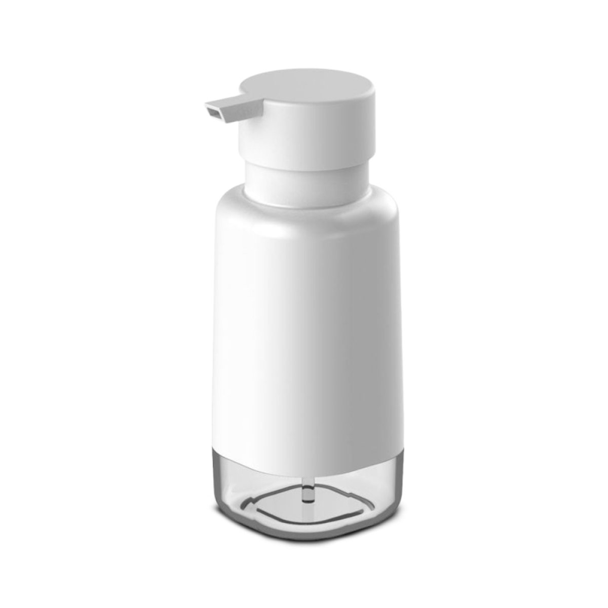 SABONETEIRA LÍQUIDA DUAL 500ML BRANCO PSD900