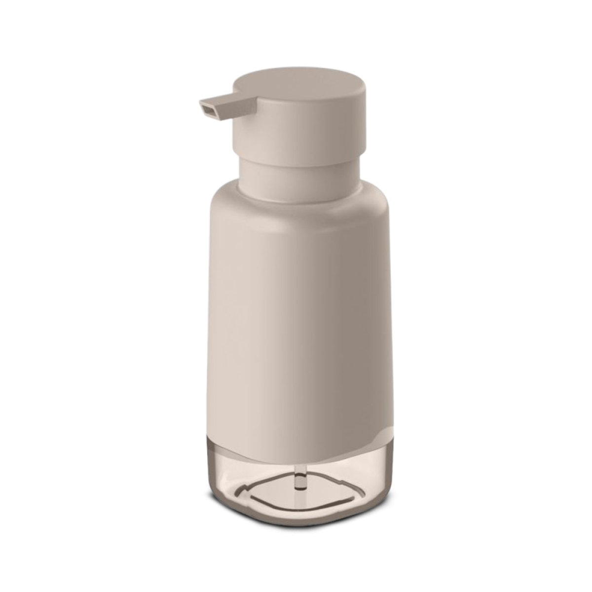 SABONETEIRA LÍQUIDA DUAL 500ML BEGE PSD900