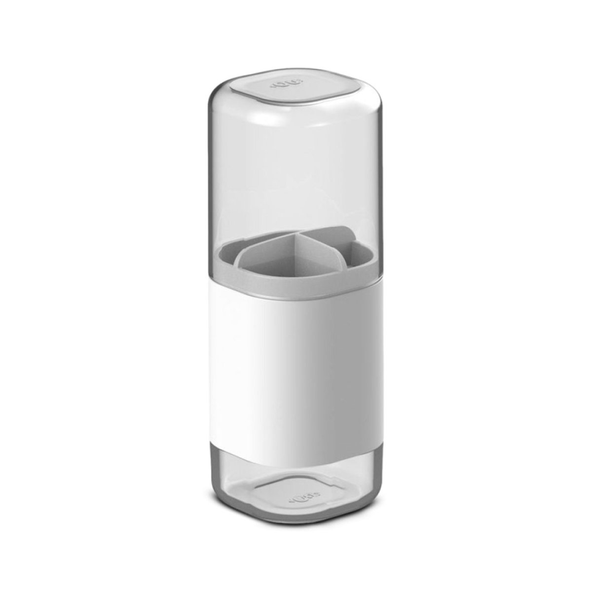PORTA ESCOVA DE DENTE DUAL BRANCO PED900