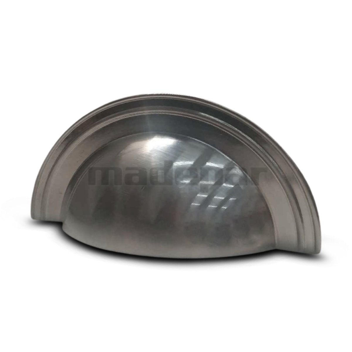 PUXADOR GRENADE CONCHA NÍQUEL ESCOVADO