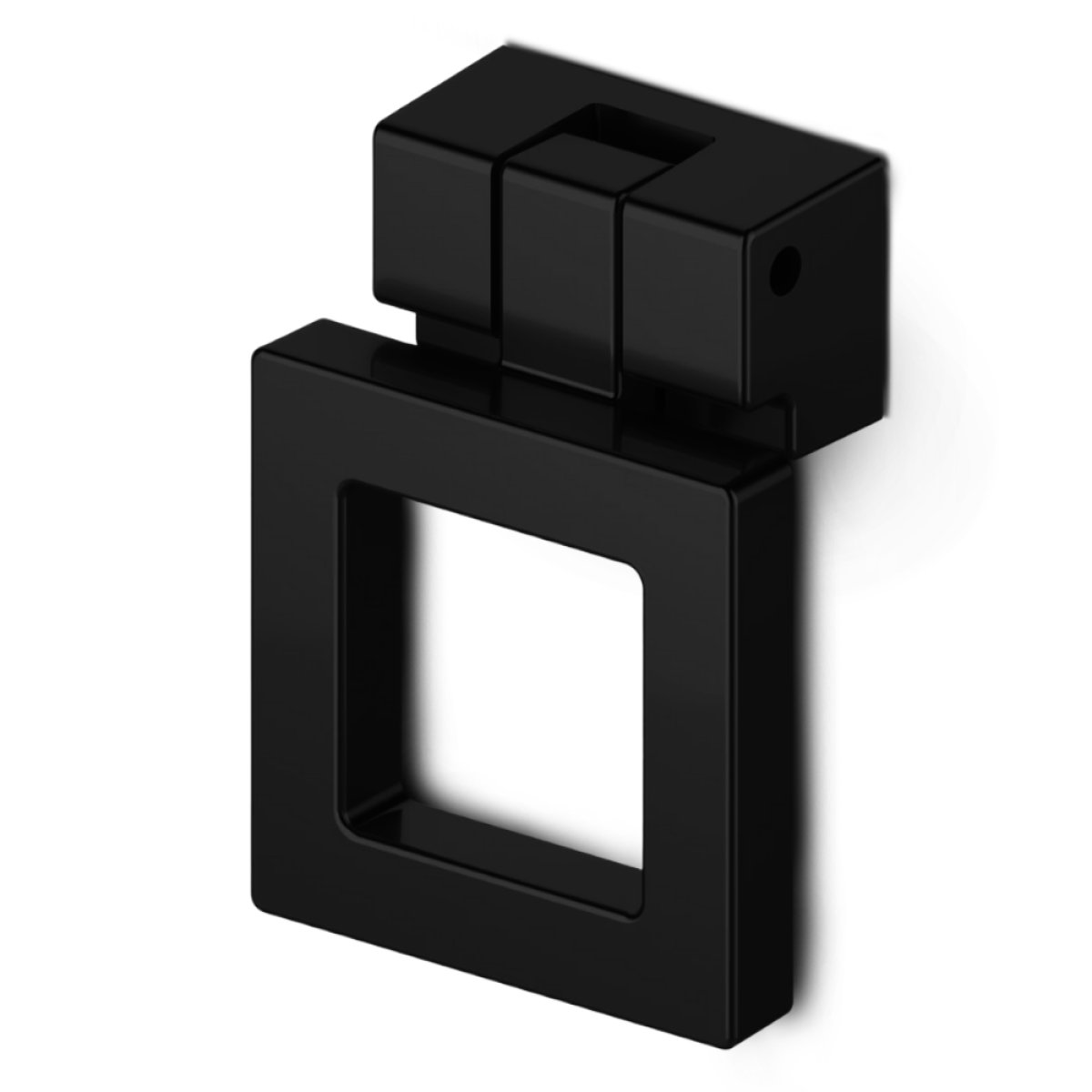 PUXADOR JALAPA QUADRADO P 588 PRETO